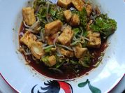 Gambar tahu goreng selada