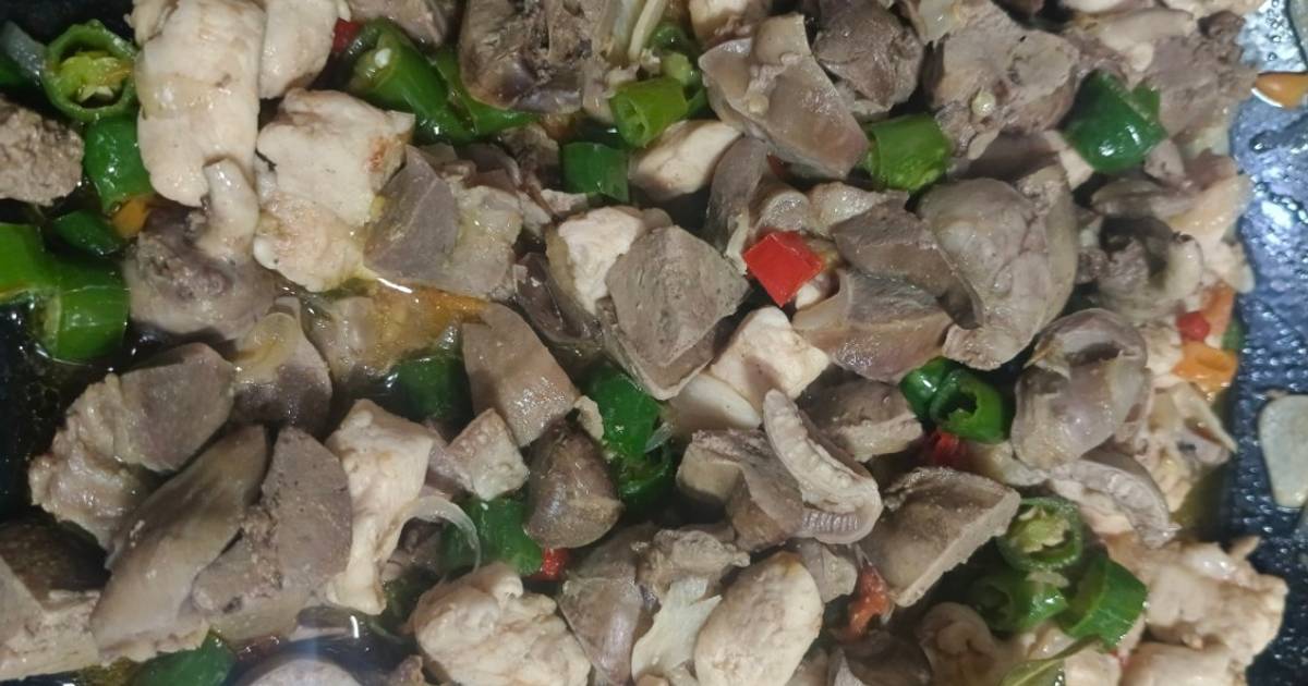 Resep Tumis Lombok Ijo Ayam Ati Ampela Dijamin Nikmat dan Mudah