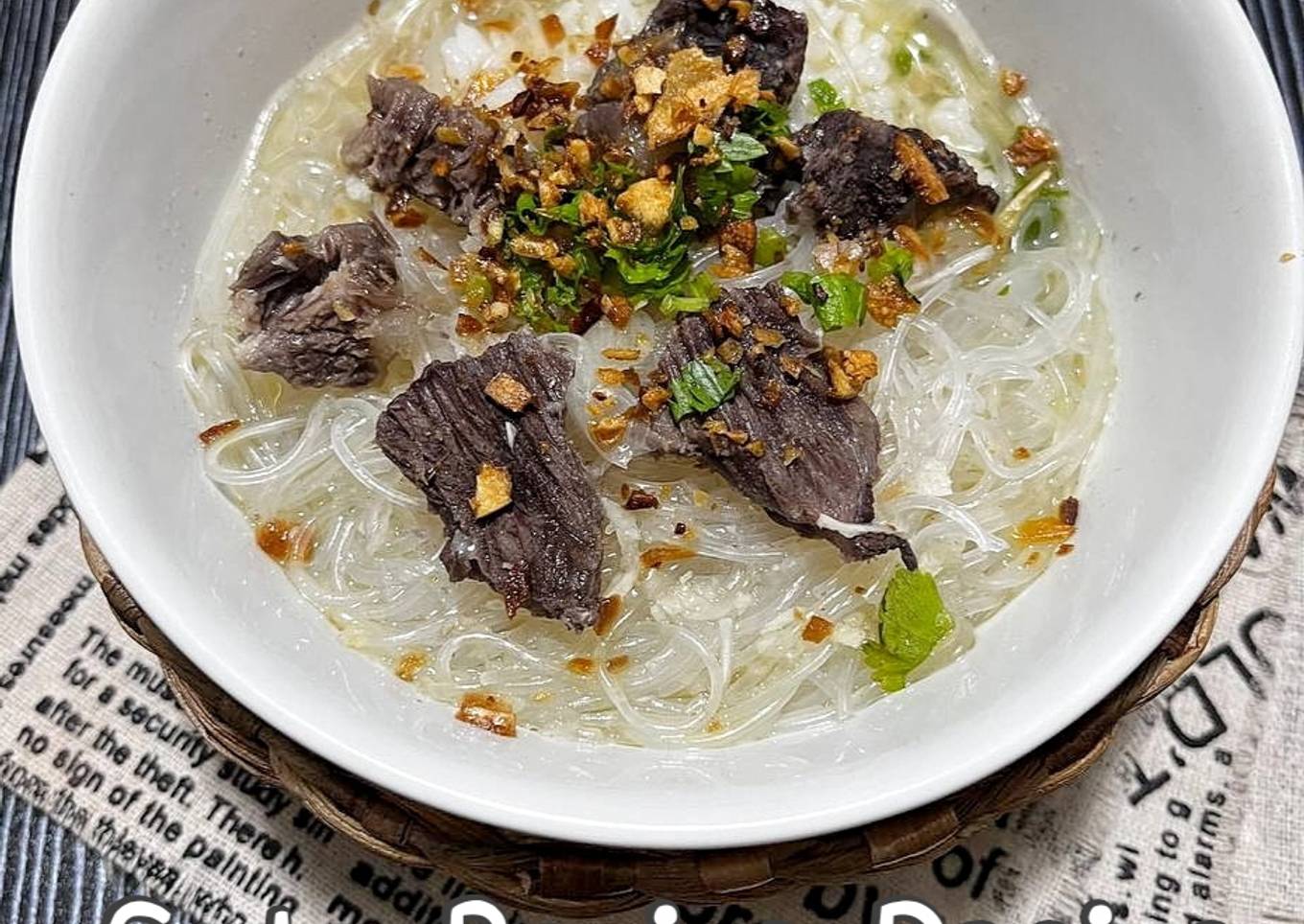 Soto Bening Daging Khas Boyolali