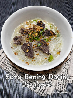 Foto resep Soto Bening Daging Khas Boyolali