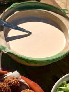 Tahini-Sauce (Sesamsauce) Rezepthauptbild