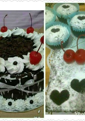 Foto resep Bronketem (brownies ketan hitam)