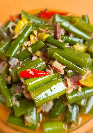Foto resep Oseng Putut (Tumis Bunga Bawang Merah)