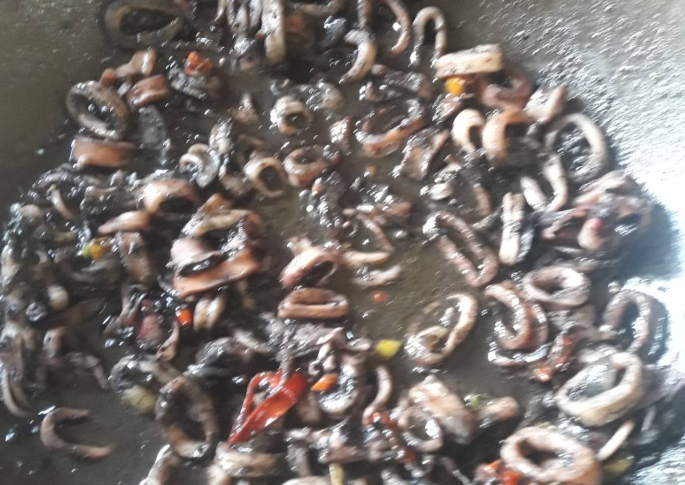 79. Cumi hitam rebus #kapsulajaib