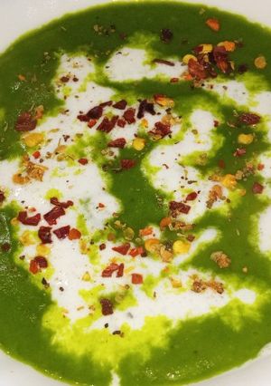 A picture of Spinach Soup.
