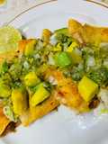 Tacos de canasta de chicharrón prensado, fácil y rápido