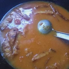 A picture of Dum aloo.