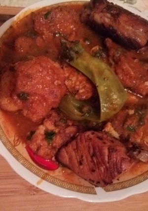 صورة لوصفة شوفلور بمرق احمر