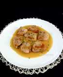 Solomillo de cerdo con salsa gravy