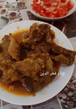 صورة لوصفة المحمر على الاصول👌👍