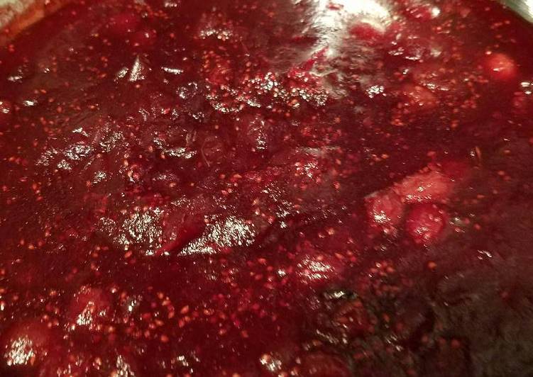 Steps to Prepare Speedy Cranberry Sauce