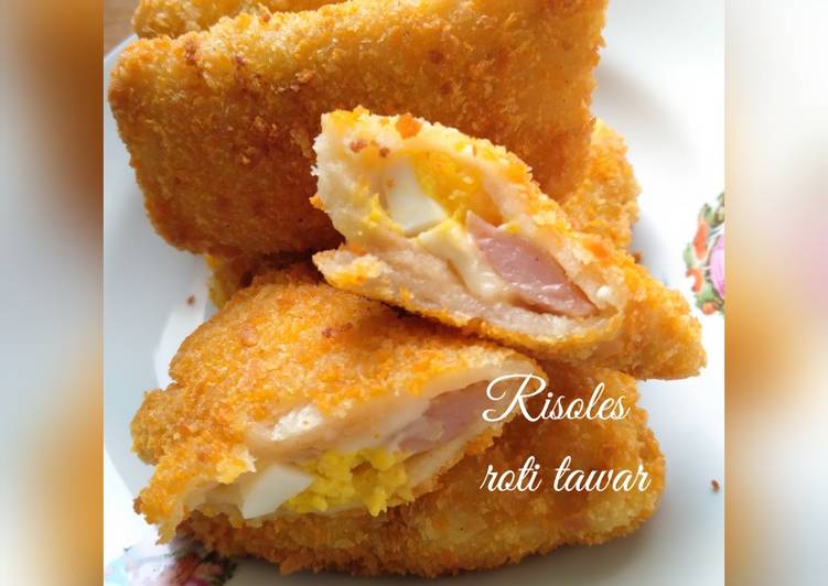 Resep Risoles Roti tawar, Enak