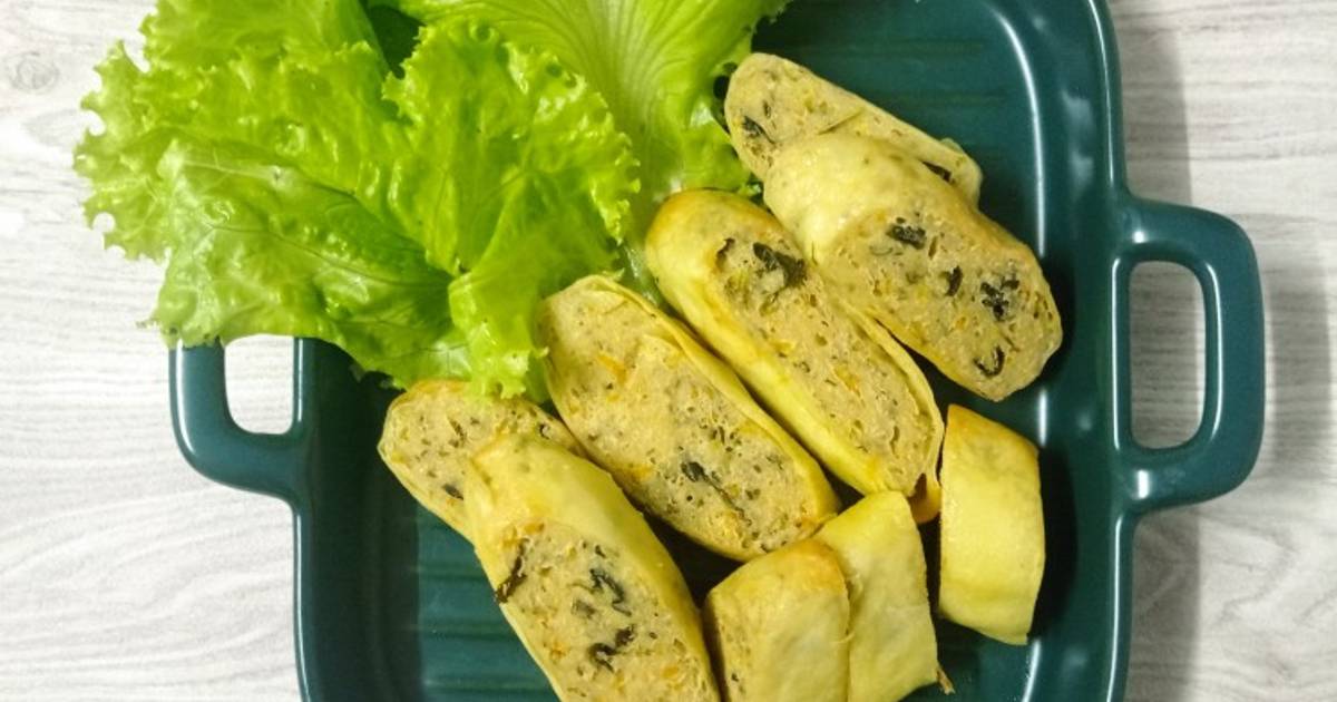 Resep Egg Roll Tahu Bayam Oleh Tia Kurnia Cookpad