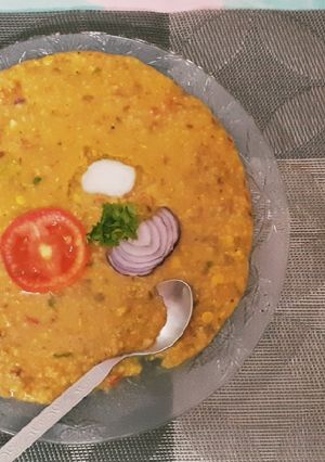 पौष्टिक तड़का दलिया (paustik tadka daliya recipe in Hindi) रेसिपी मुख्य फोटो