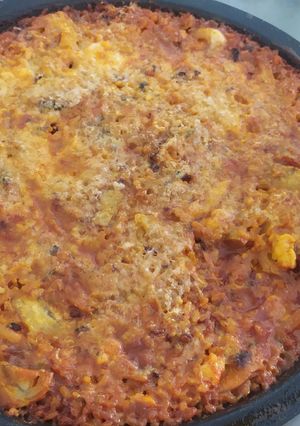Foto principal de Arroz de Calamares, Sobrasada y Queso de Mahón