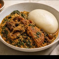 Nigerian Egusi Soup A picture of Nigerian Egusi Soup.