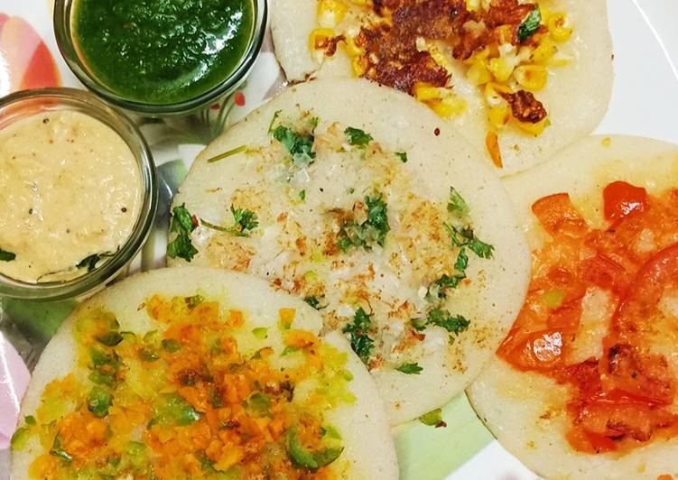 Steps to Make Favorite Quick Uttapam