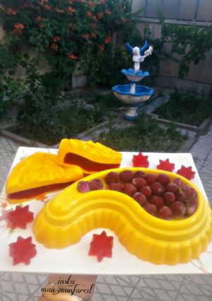 عکسی از دستور پاناکوتای زعفرانی مغزدار