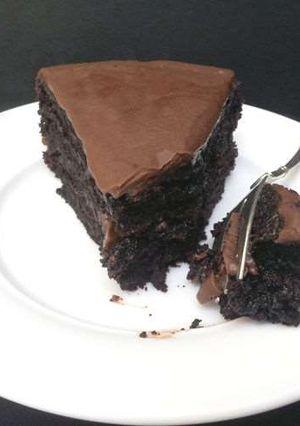A picture of Mud Cake.