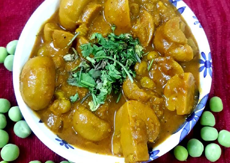 Recipe of Favorite Matar Mushroom