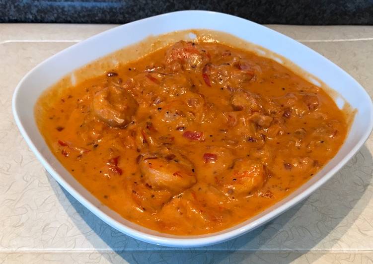 Steps to Prepare Award-winning Creamy shrimps sauce #themechallenge #stewchallenge
