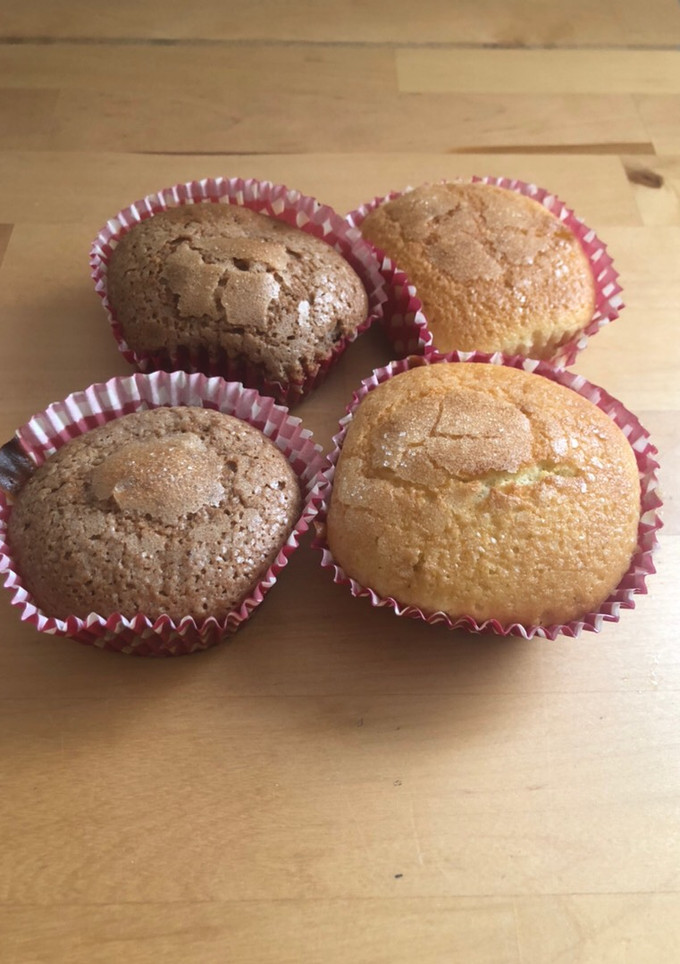 Una foto de Magdalenas de pueblo con sabor a limón (Mambo/Thermomix)