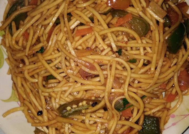 Simple Way to Make Homemade Chow mein