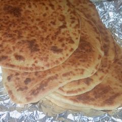 Butter Naan Bread A picture of Butter Naan Bread.