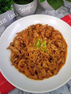 Foto resep Chicken Enoki Teriyaki
