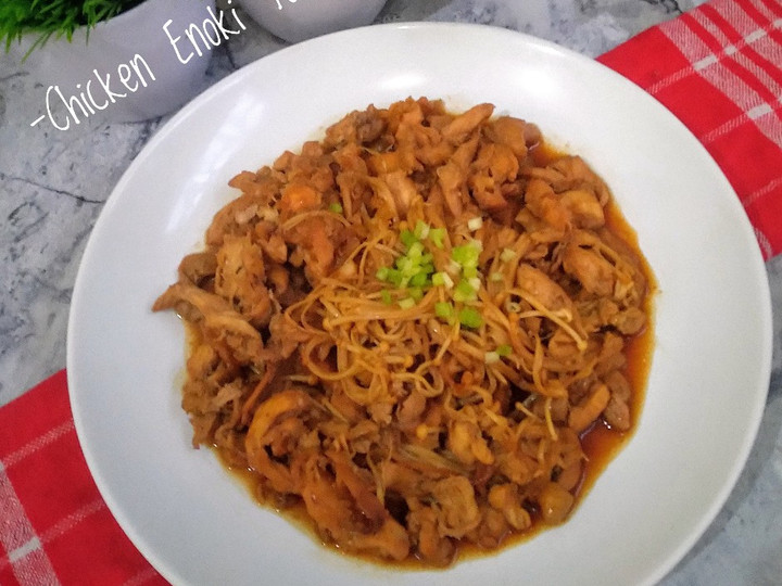 Resep Chicken Enoki Teriyaki Anti Gagal