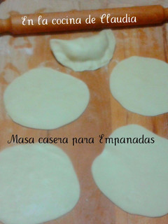 Una foto de Masa casera para Empanadas