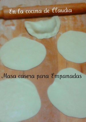 Una foto de Masa casera para Empanadas