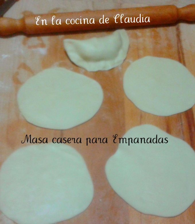 Una foto de Masa casera para Empanadas