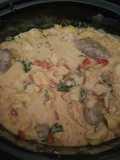  Crock pot sausage and tortellini soup