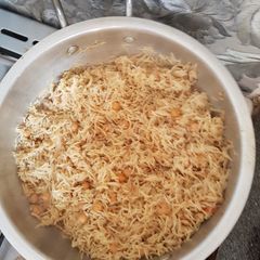A picture of Chickpeas rice.