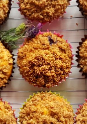 Φωτογραφία της συνταγής Blueberry Muffins με κρούστα