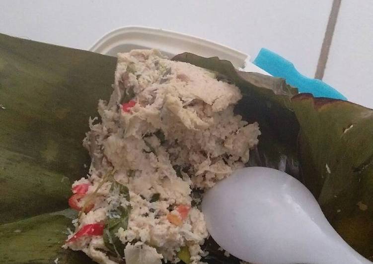 Botok tahu kemangi