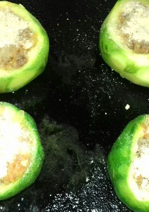 Una foto de Zapallitos rellenos