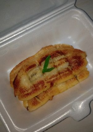 Foto resep Pisang gapit kuah srikaya