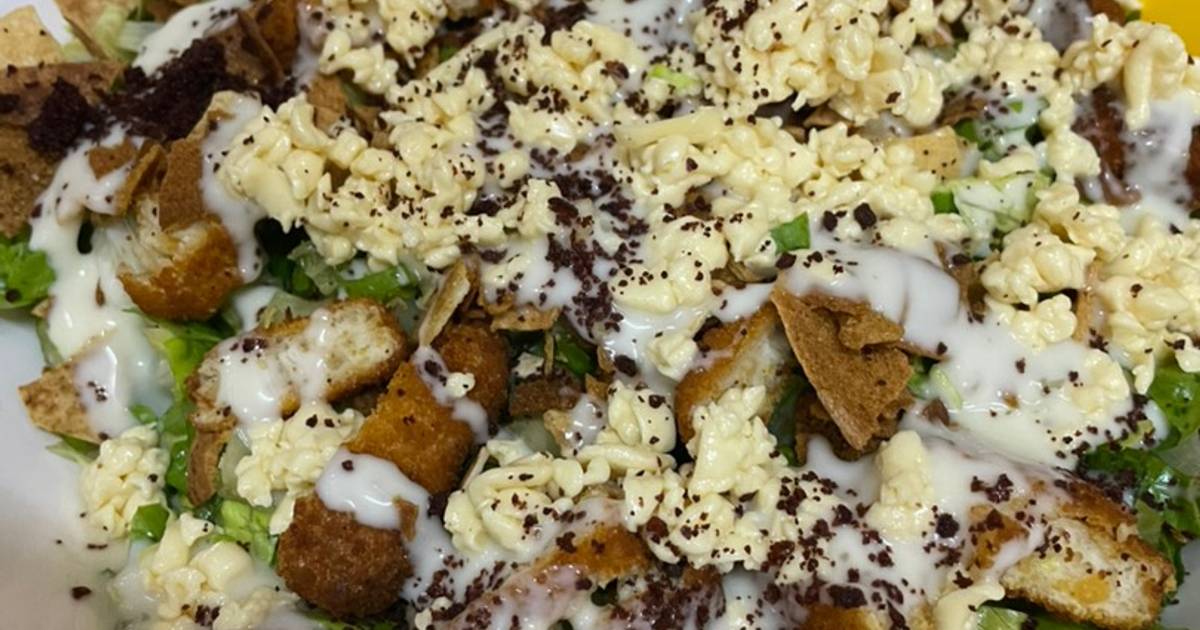 طريقة عمل سلطة سيزار بنجتس الدجاج سهلة وسريعة 🥗🥗 على اصولها بطريقة سهلة ...