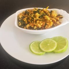 A picture of Keema bhaji.
