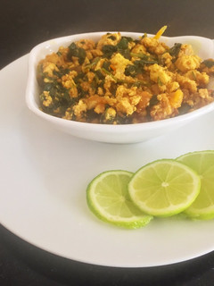 A picture of Keema bhaji.