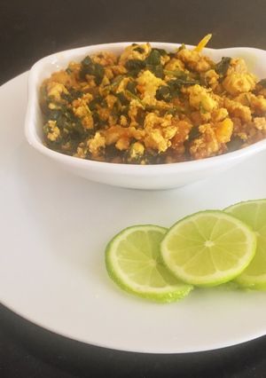A picture of Keema bhaji.