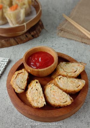 Foto resep Hekeng Ayam Udang Kulit Tahu