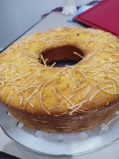 Foto resep Bolu tape keju..