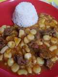 Frejolito Verde con Carne, Papas y Choclo