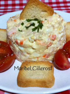 Una foto de Ensaladilla de cangrejo