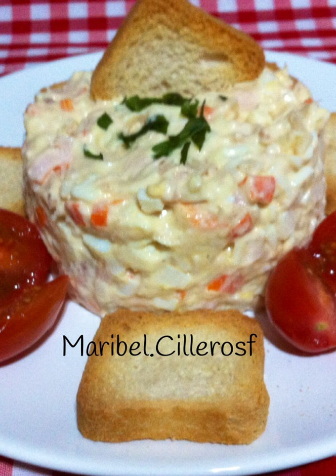Una foto de Ensaladilla de cangrejo