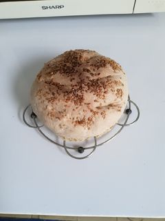 Una foto de Pan básico en Horno microondas (4 ingredientes)