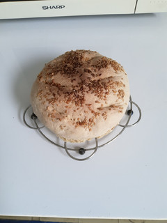 Foto principal de Pan básico en Horno microondas (4 ingredientes)